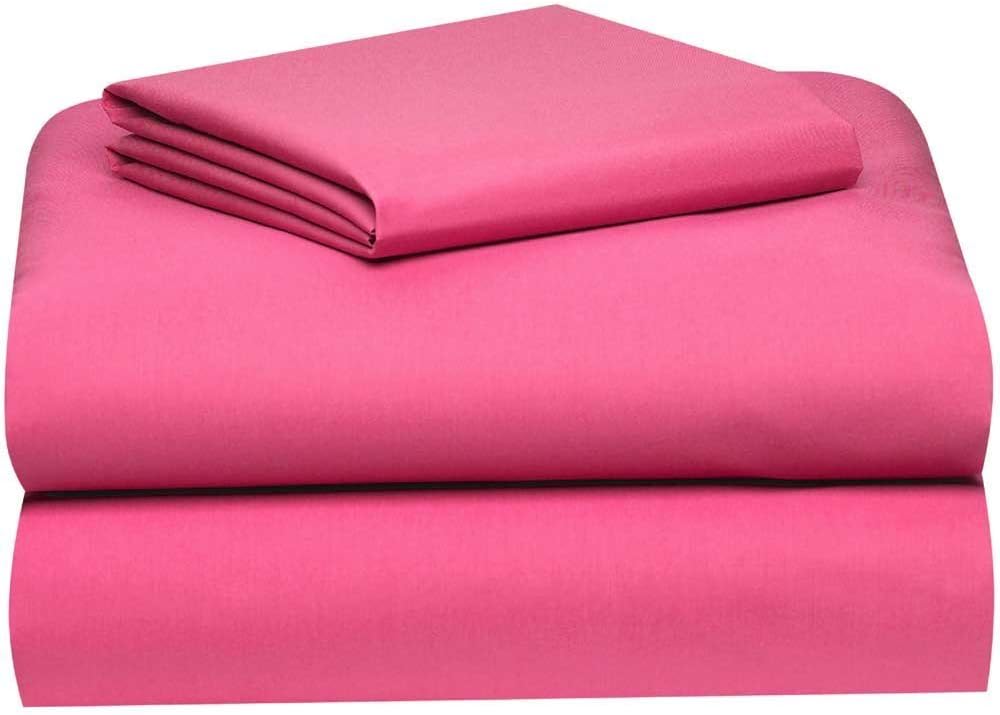 Full XL 100% Microfiber Double Brushed Sheet Set - Extra-Soft, Breathable & Wrinkle-Free - 15" Deep Pockets, 54" x 80" - Ideal for Extra Long Full Beds - 4PC Set (Full XL, White)